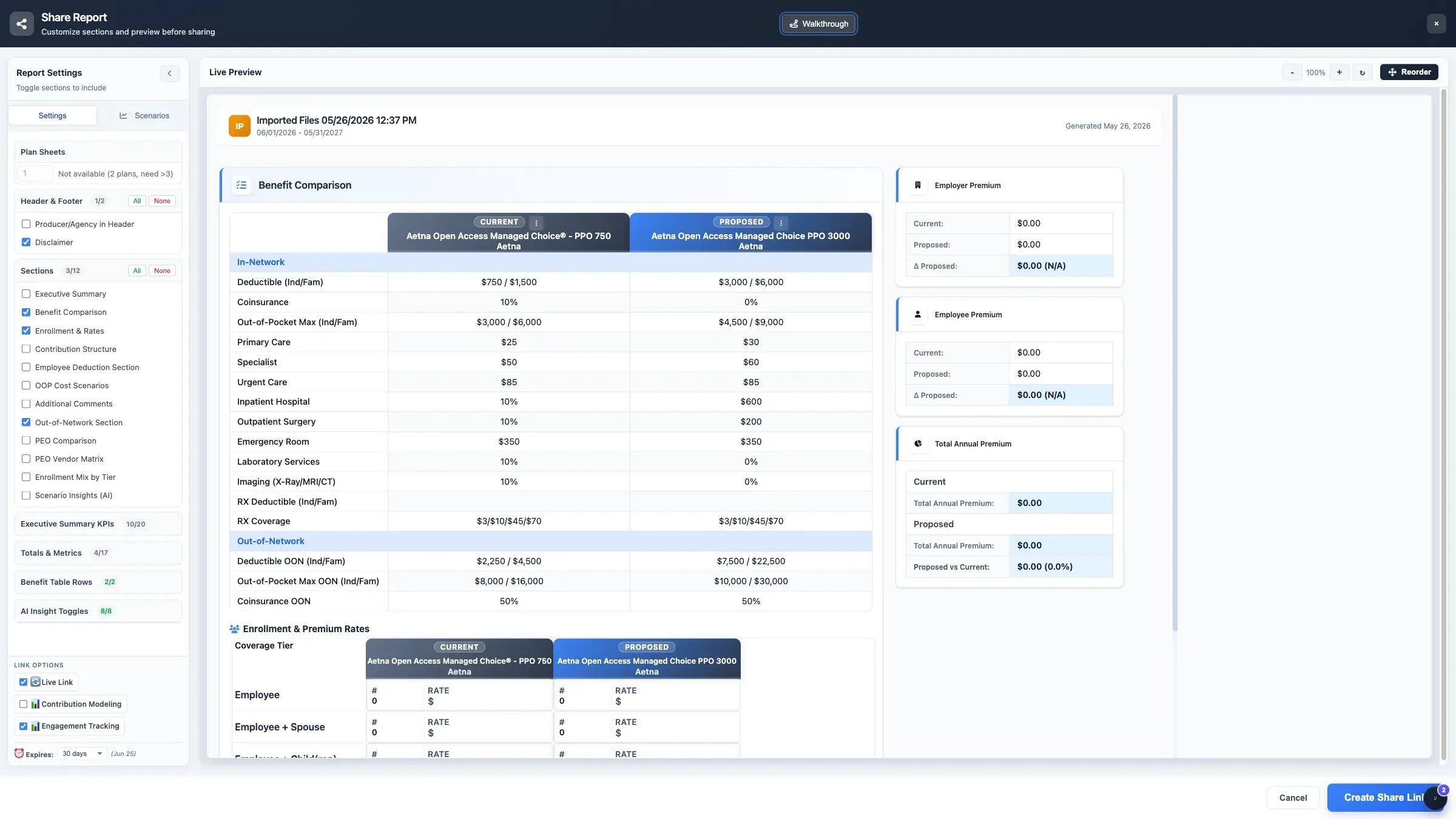 Client Sharing & Delivery feature preview