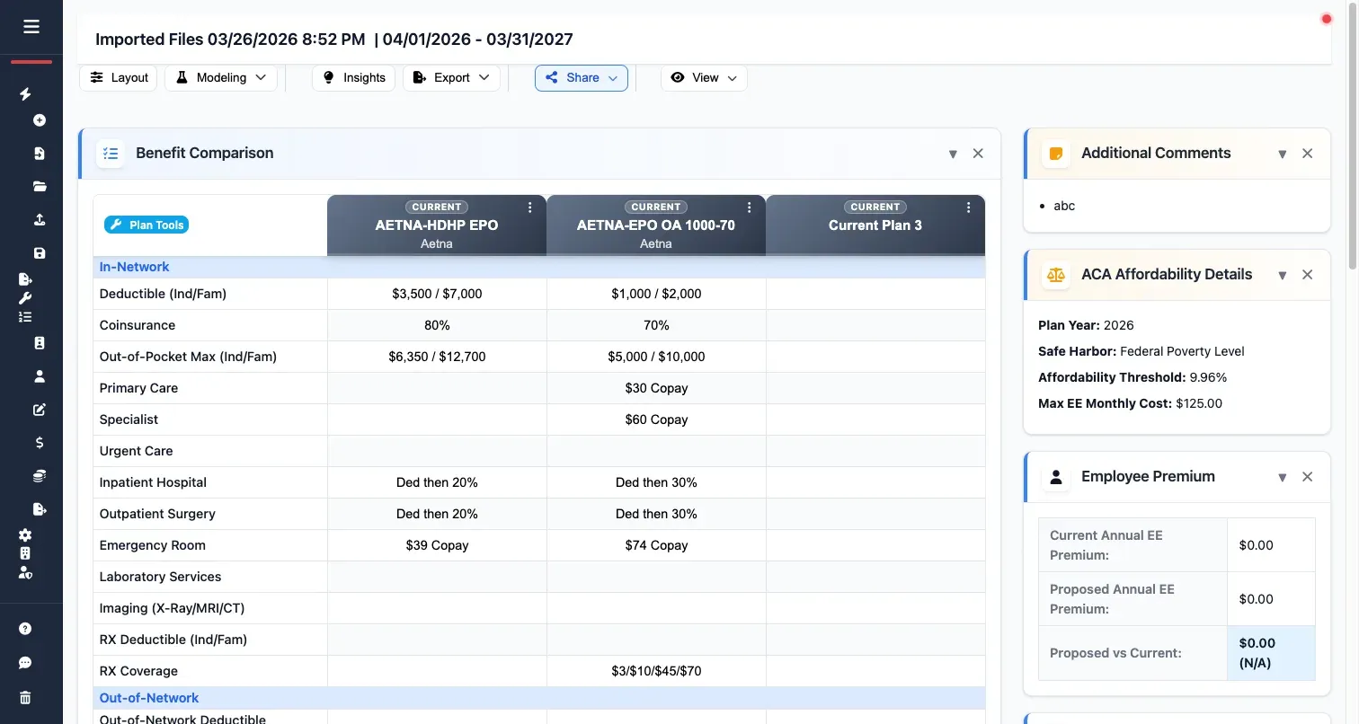Rate Positioning Workflow feature preview