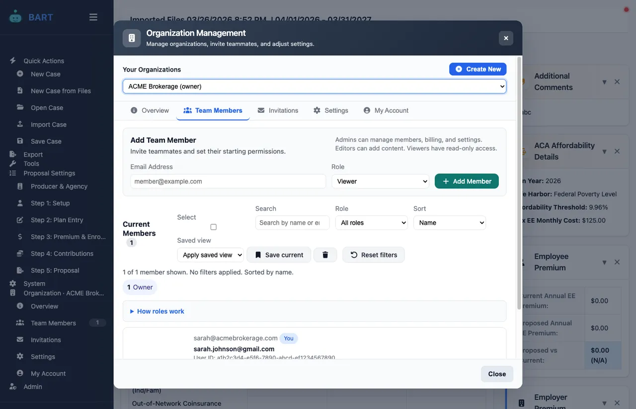 Team Collaboration for Benefits Brokers: Organization & Multi-User Workflows (2026)