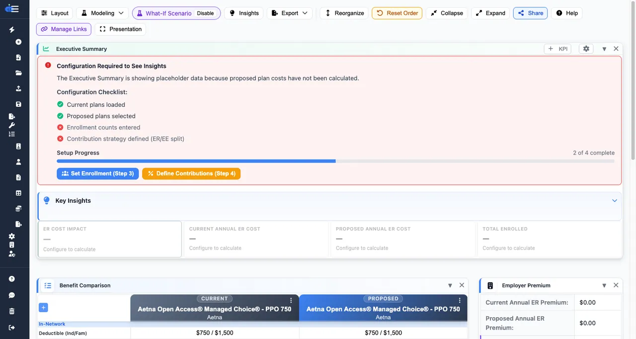What-If Scenario Modeling for Benefits Brokers (2026 Guide)