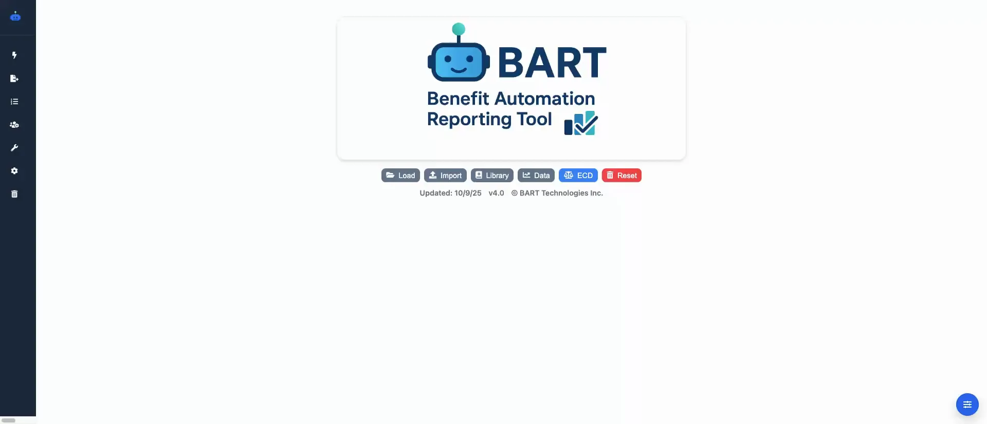 BART workflow preview